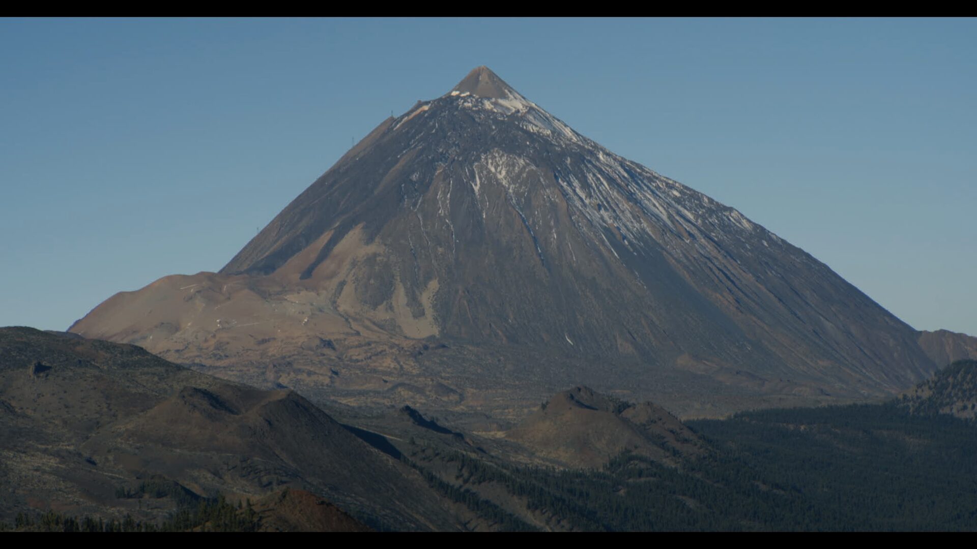 Mount Teide rising above the clouds, Tenerife