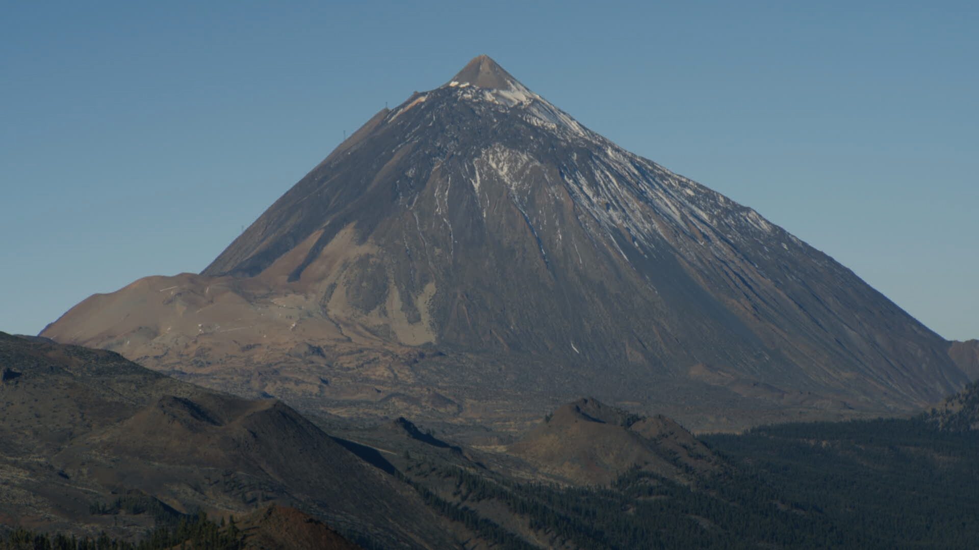 Mount Teide at dusk